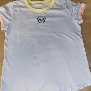 Girls Arizona extra-large short sleeve social butterfly T-shirt